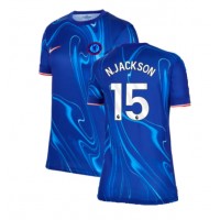 Camisa de time de futebol Chelsea Nicolas Jackson #15 Replicas 1º Equipamento Feminina 2024-25 Manga Curta